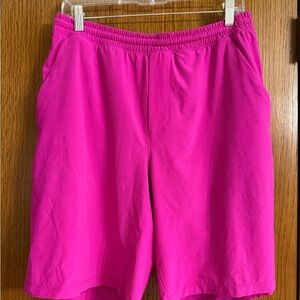 Vibrant Pink Pace Breaker Lululemon Shorts